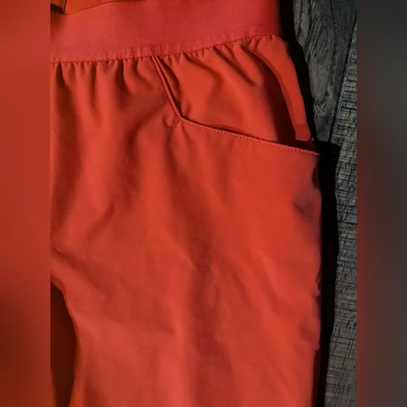 Patagonia Women's Bright Orange Chambeau Rock Hiking Pants Size 0 Zip Pockets - Picture 3 of 14